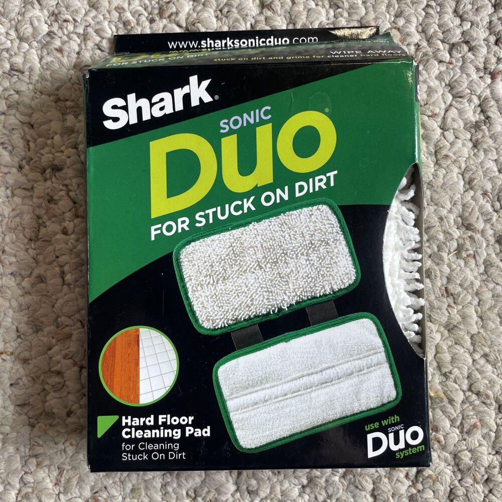 NEW Shark Sonic Duo Hard Floor Cleaning Pad Replacement Pad Green